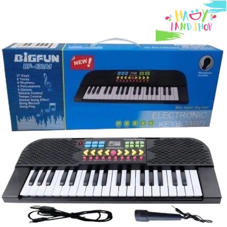 لعبة اورغ بيانو بورد مع مكروفون